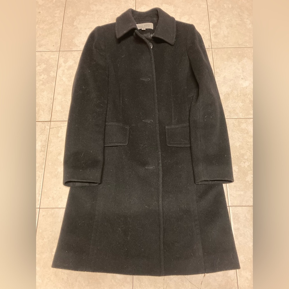 Anne Klein Wool Cashmere Peacoat - Picture 2 of 4